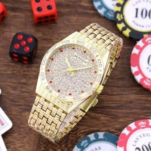 Luxury Gypsophila Fashion Rhinestone Watch